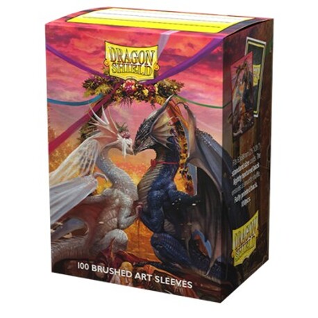 100 PROTEGES CARTES DRAGON SHIELD ART VALENTINE DRAGONS 2023 MATTE