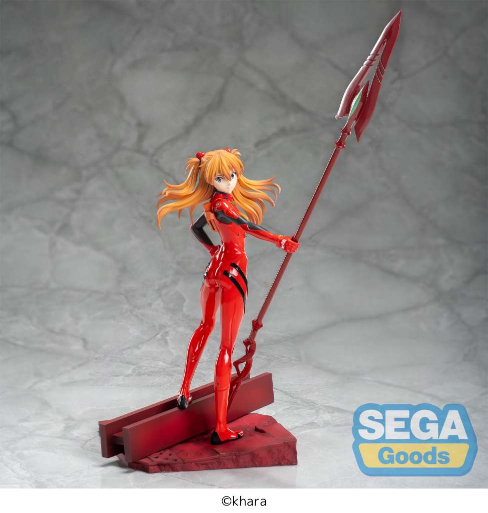 EVANGELION 3.0 + 1.0 ASUKA SHIKINAMI LANGLEY SPEAR CASSIUS LUMINASTA PRECOMMANDE