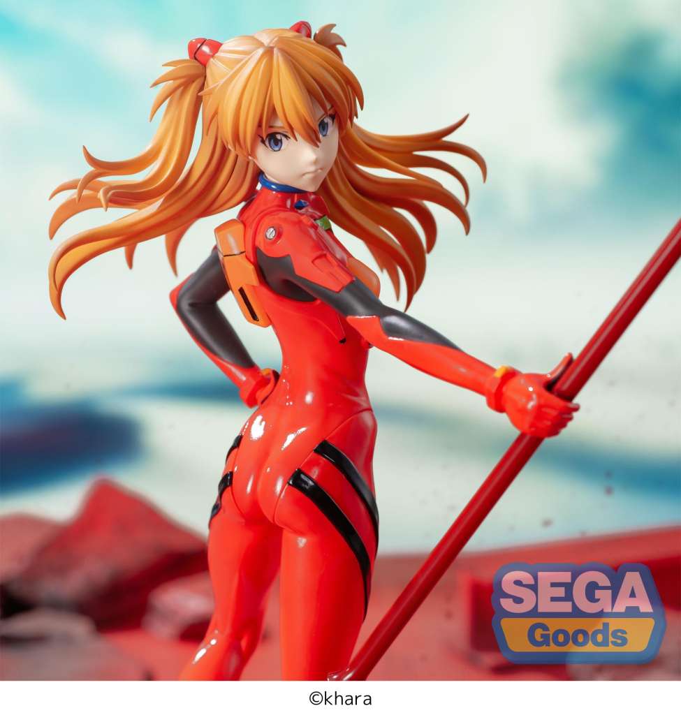 EVANGELION 3.0 + 1.0 ASUKA SHIKINAMI LANGLEY SPEAR CASSIUS LUMINASTA PRECOMMANDE