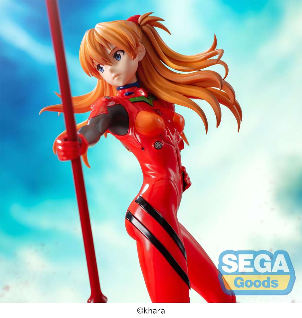EVANGELION 3.0 + 1.0 ASUKA SHIKINAMI LANGLEY SPEAR CASSIUS LUMINASTA PRECOMMANDE