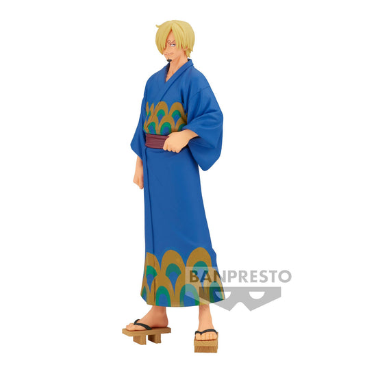 Figurine One Piece Sanji Yukata Kimono DXF