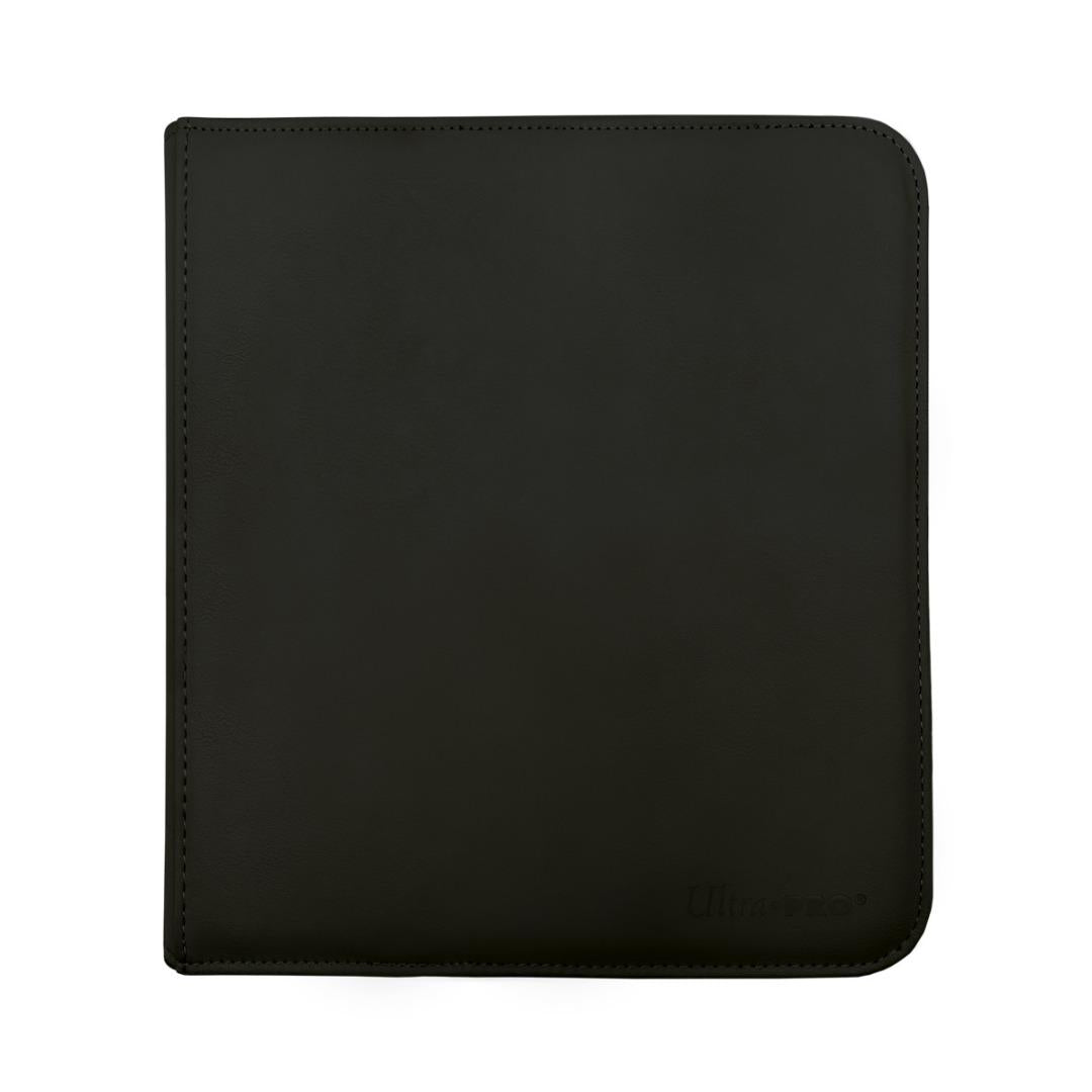 BINDER 12 CASES NOIR ZIPPERED ULTRA PRO