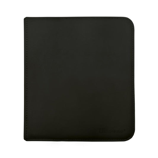 BINDER 12 CASES NOIR ZIPPERED ULTRA PRO