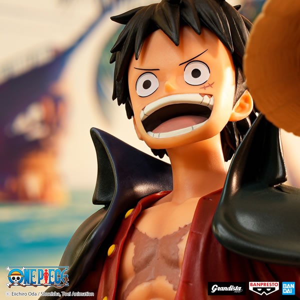 ONE PIECE MONKEY D LUFFY GRANDISTA NERO 2