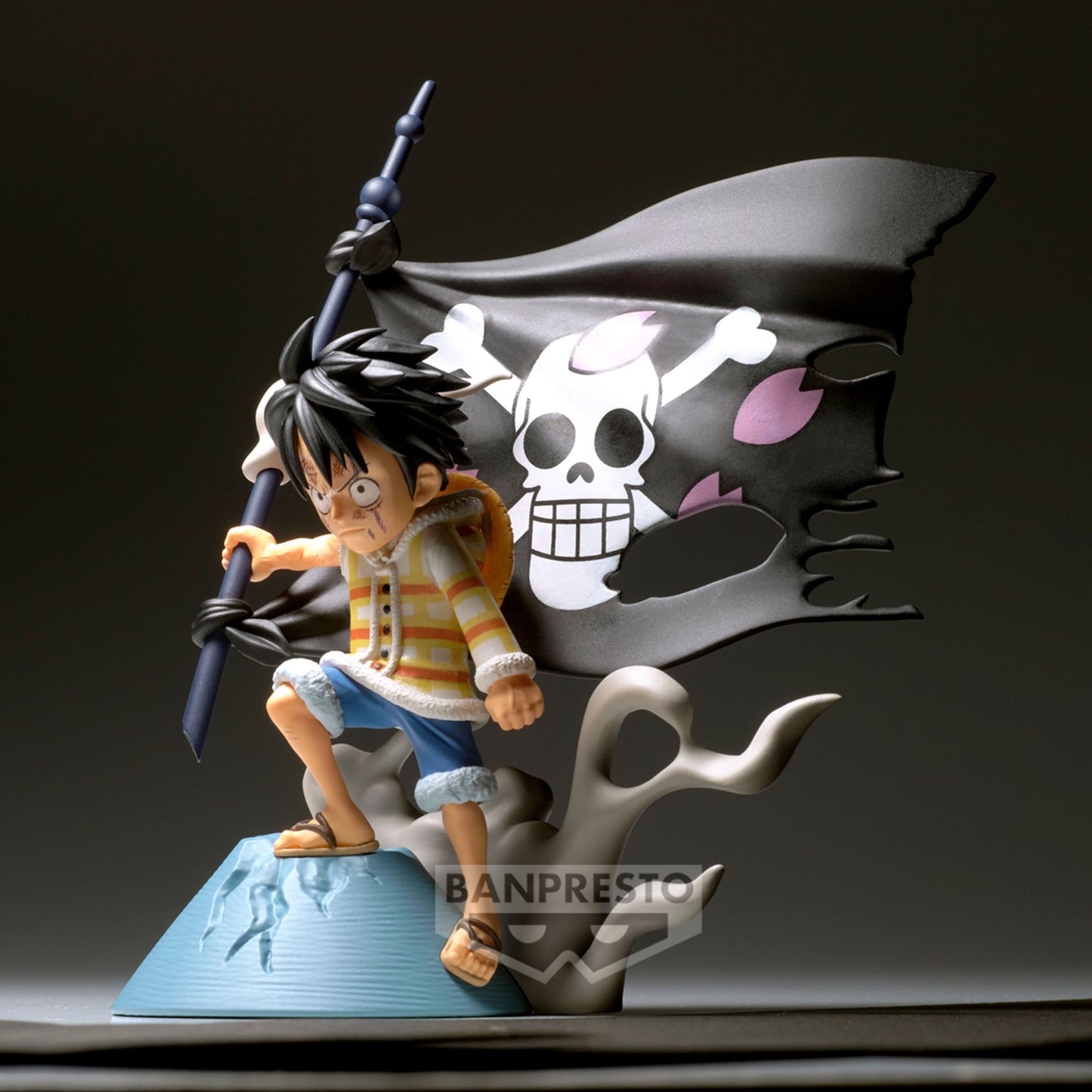 ONE PIECE MONKEY D LUFFY LOG STORIES FIGURE