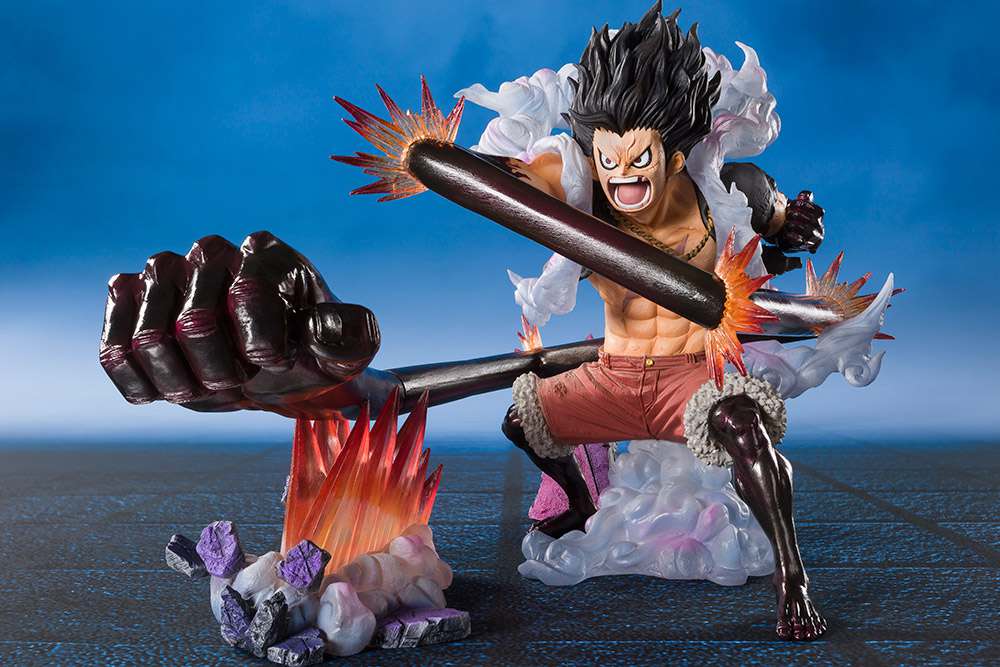 ONE PIECE LUFFY GEAR 4 KING COBRA RERUN PRECOMMANDE