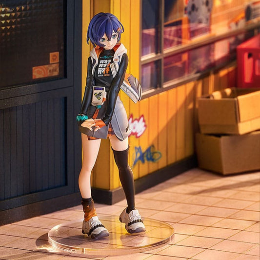 Figurine Belle Zenless Zone Zero – Pop Up Parade SP 18 cm, en pose dynamique futuriste