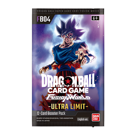 Booster Dragon Ball Super Card Game - Fusion World FB04 en version japonaise, contenant des cartes stratégiques et rares pour les collectionneurs et joueurs du Dragon Ball Super Card Game
