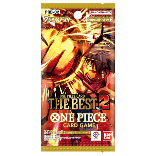 Booster One Piece Premium Booster The Best PRB-02 version japonaise pour le jeu de cartes One Piece TCG
