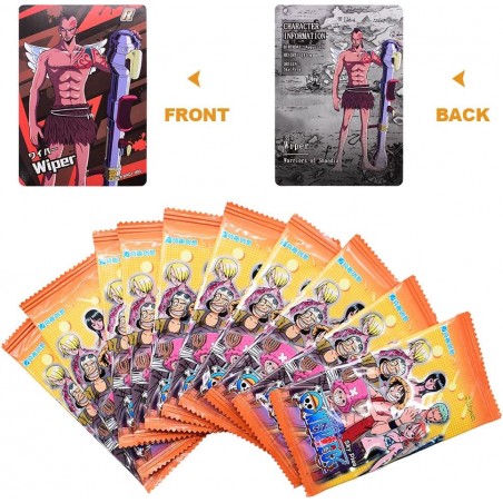 Booster One Piece Sky Piea, contenant des cartes exclusives mettant en avant les personnages et événements emblématiques de l’arc Skypiea