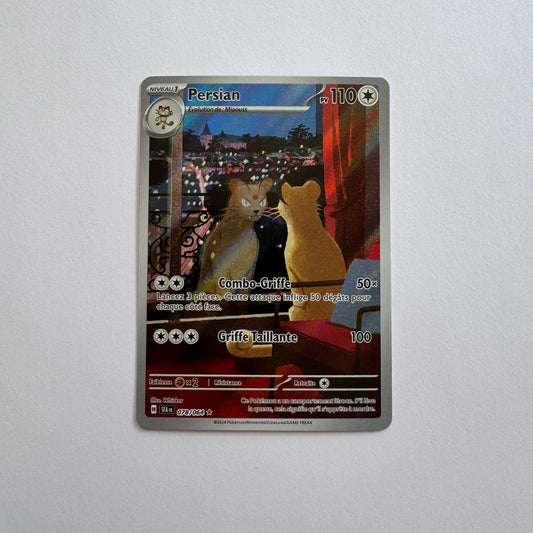 Carte Persian 078/064 rareté AR en français
