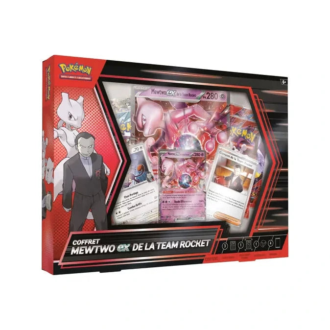 coffret pokémon contenant 4 boosters en français.