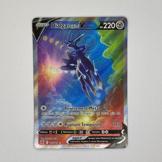Carte Pokémon Dialga V Originel 177/189 ALT – Astres Radieux FR