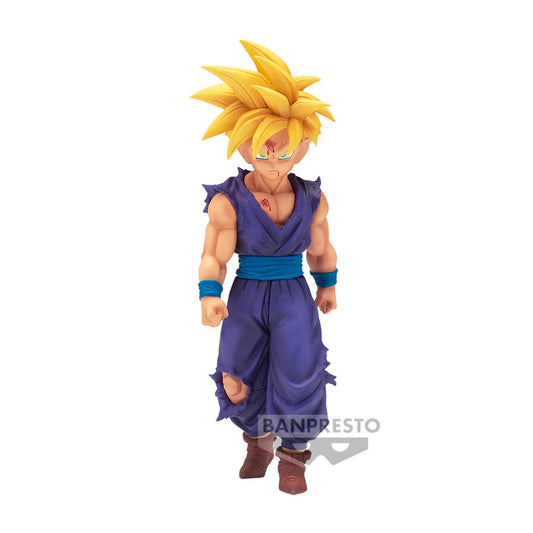 Découvrez la nouvelle figurine de Son Gohan en super Saiyan de 16cm proposée par Banpresto de la gamme Solid Edge Works