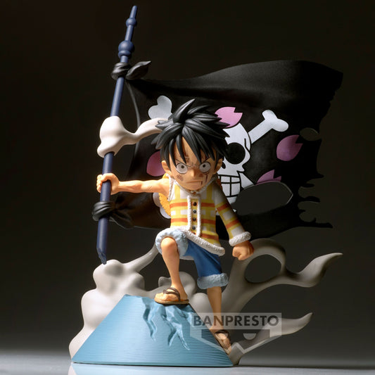 ONE PIECE MONKEY D LUFFY LOG STORIES FIGURE