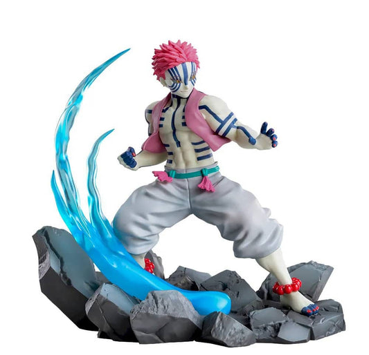 Figurine SEGA Demon Slayer Xross Link – Akaza 12 cm en posture d’attaque
