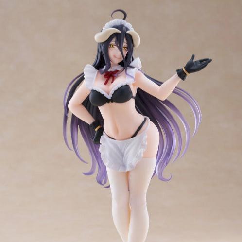 Figurine d’Albedo en version Maid, 20 cm, gamme Coreful par Taito. Une représentation élégante et fidèle de la gardienne en chef d’Overlord.