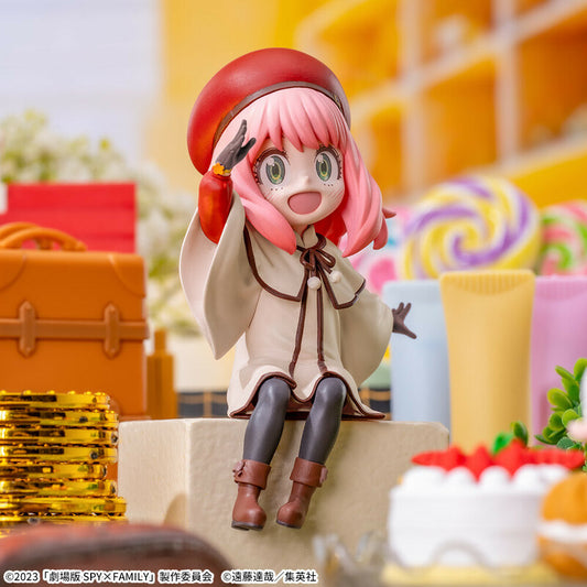 Figurine d’Anya Forger de Spy x Family Code: White, 8.5 cm, gamme Premium Chokonose de Sega, capturant son charme espiègle avec des détails minutieux