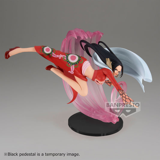Figurine de Boa Hancock Battle Record Banpresto de 17cm en pleine attaque