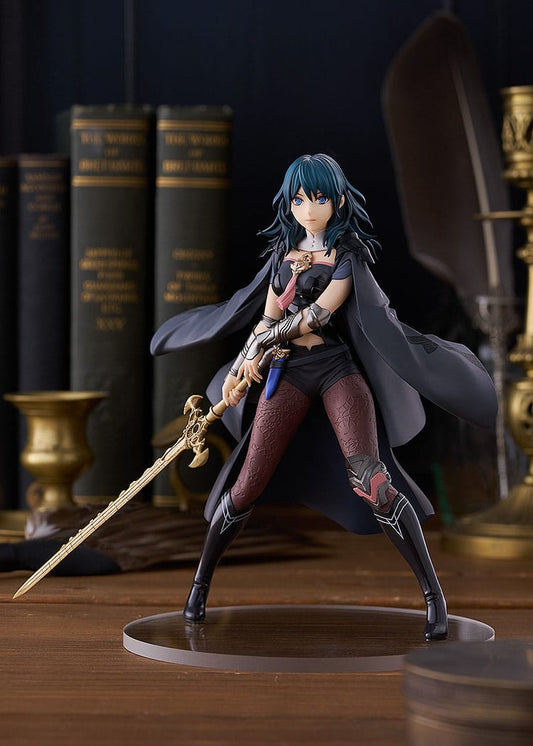 Figurine Byleth version féminine Pop Up Parade par Good Smile Company, inspirée du jeu Fire Emblem: Three Houses.