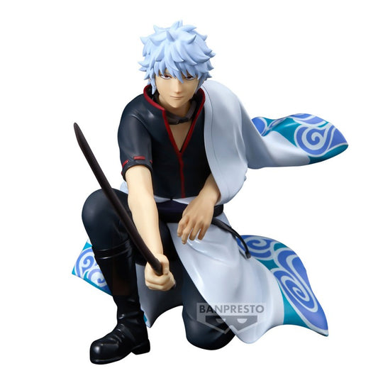 Figurine Gintoki Sakata Anniversary Ver. Gintama 12 cm. Un hommage au célèbre samouraï excentrique, idéal pour les collectionneurs et fans de l’animé