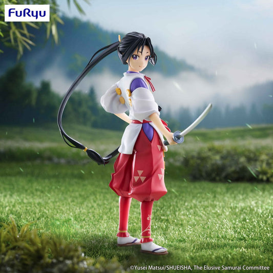 Figurine Hojo Tokiyuki Trio Try It 18 cm de The Elusive Samurai par FuRyu, représentant le jeune samouraï en pleine action