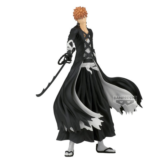 Figurine Ichigo Kurosaki Maximatic Bleach Thousand Year Blood War 25 cm. Détails impressionnants capturant la puissance du héros de Bleach