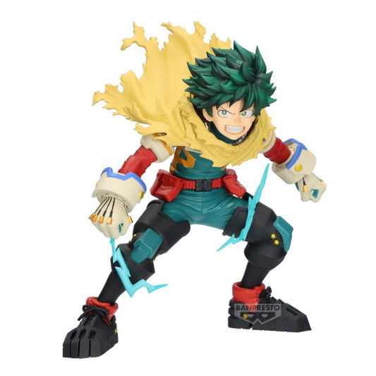 Figurine Izuku Midoriya The Amazing Heroes Plus 11 cm. Une représentation fidèle du héros de My Hero Academia, montrant son énergie et son esprit combatif