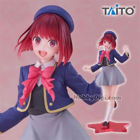 Figurine de Kana Arima, 18 cm, Coreful Statuette School Uniform Ver. de Oshi no Ko, représentant l’actrice talentueuse en uniforme scolaire avec des détails soignés