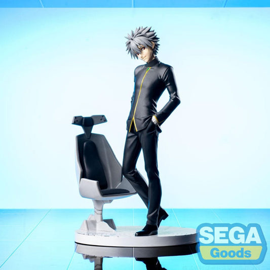 Figurine Kaworu Nagisa Commander Suit Ver. 2 Luminasta de Evangelion 3.0 + 1.0, taille 20 cm, détaillée et élégante