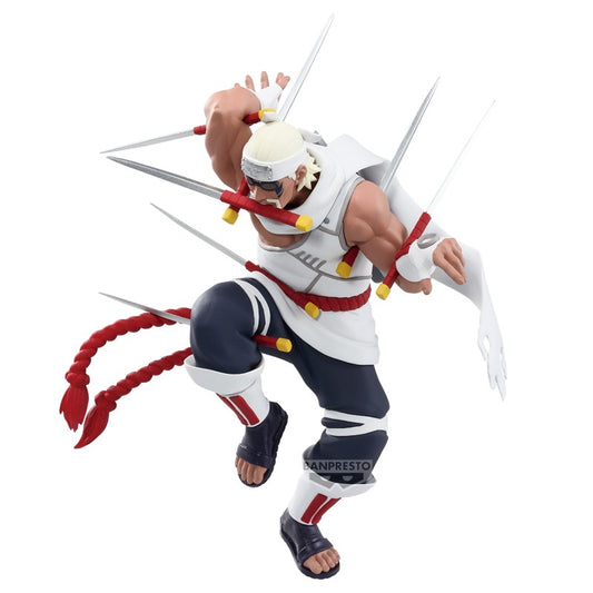 Figurine Killer Bee Vibration Stars 17 cm Naruto Shippuden, posture dynamique et détails précis, représentant le style unique et la puissance du jinchūriki