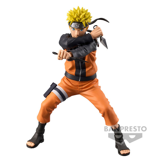Figurine de 22 cm de Naruto Uzumaki, de la marque Bandai, issue de la collection Grandista. Cette figurine de haute qualité capture Naruto dans sa pose emblématique, fidèle à son personnage dans Naruto Shippuden, avec des détails minutieux sur ses traits et son vêtement. Parfaite pour les collectionneurs et fans du célèbre ninja, elle offre une représentation dynamique et réaliste du héros.