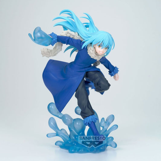 Figurine Rimuru Tempest Effectreme 19 cm Moi, quand je me réincarne en Slime, détails fins et pose dynamique mettant en valeur sa puissance et son charisme