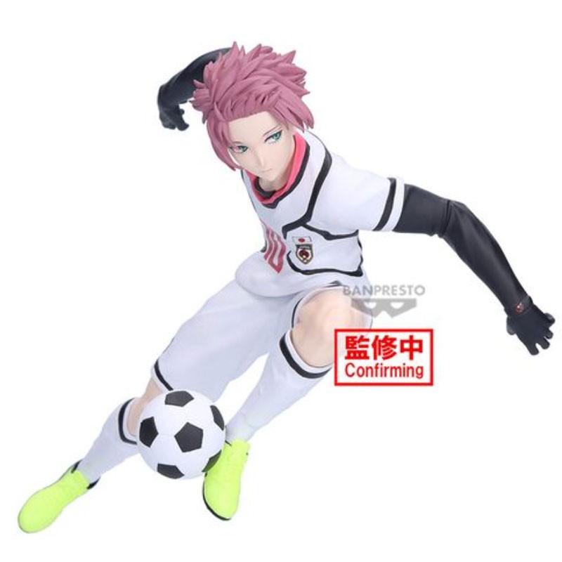 Figurine Sae Itoshi U20 Japan National Team Blue Lock 14 cm. Une sculpture fidèle du talentueux joueur au style précis et élégant en tenue de l’équipe nationale