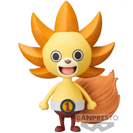 Figurine Sunny-Kun The Grandline Men Vol.5 de One Piece Red, une adorable représentation du célèbre bateau des Mugiwara sous sa forme mascotte