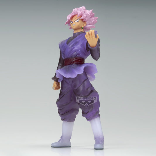 Figurine Super Saiyan Rose vs Goku Black Meme 19 cm Dragon Ball Super, capture d’un combat intense entre Goku Black et Super Saiyan Rose, avec des détails saisissant