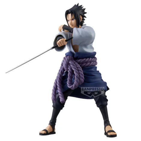 Figurine Uchiha Sasuke Naruto Shippuden Grandista Banpresto 27 cm