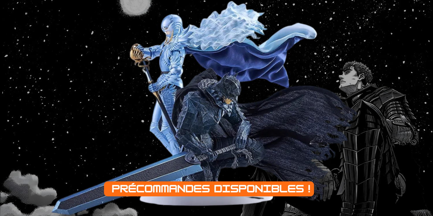 Figurines Berserk Griffith & Guts Pop Up Parade SP Precommande