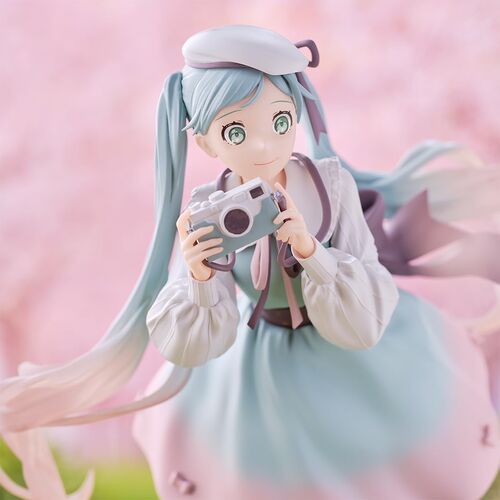 Figurine Hatsune Miku Holiday Memories Camera 20 cm