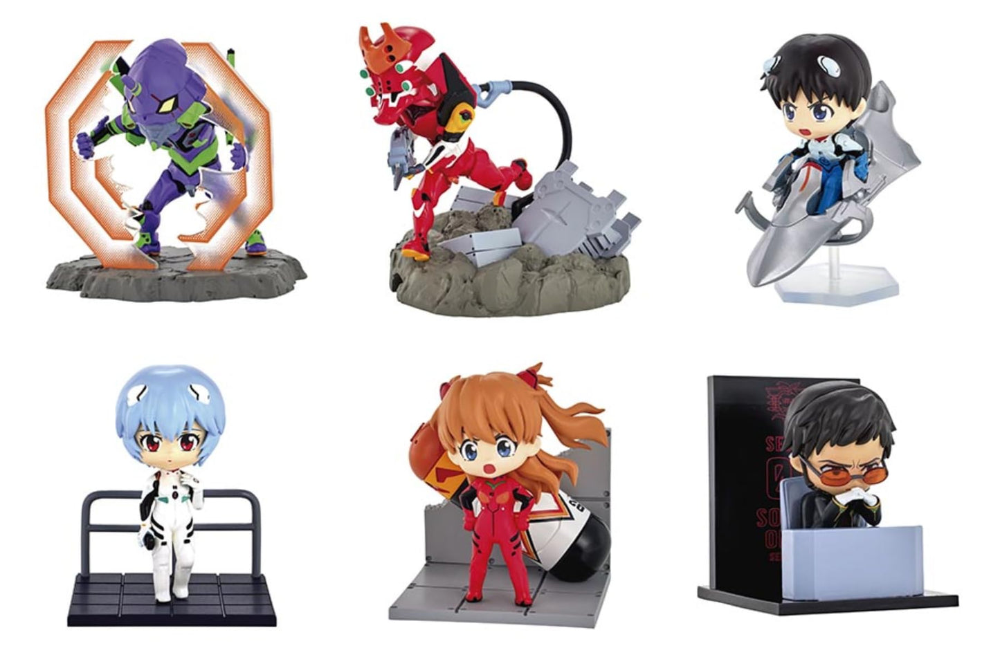 EVANGELION DESQ DESKTOP EVA RE-MENT BLIND BOX (ALÉATOIRE)