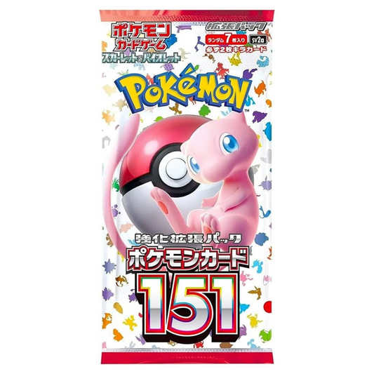 BOOSTER POKEMON SV2A 151