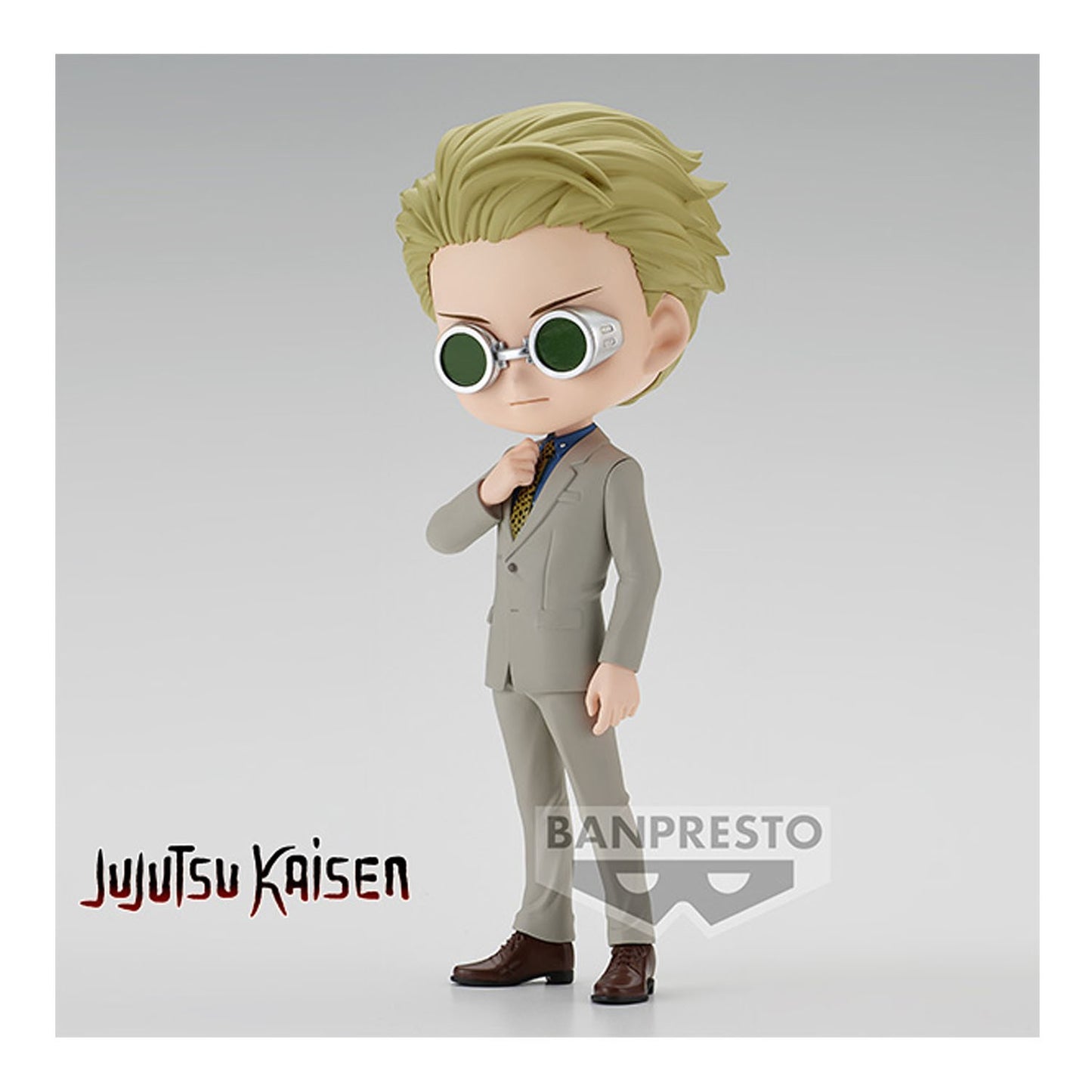 Figurine Q Posket de 14 cm de Nanami Kento de Jujutsu Kaisen. Cette figurine captivante capture parfaitement le charisme et la détermination de Nanami avec ses détails soignés et son expression emblématique. Parfait pour les fans de l'anime et les collectionneurs de figurines, cette pièce ajoute une touche d'authenticité à toute collection.