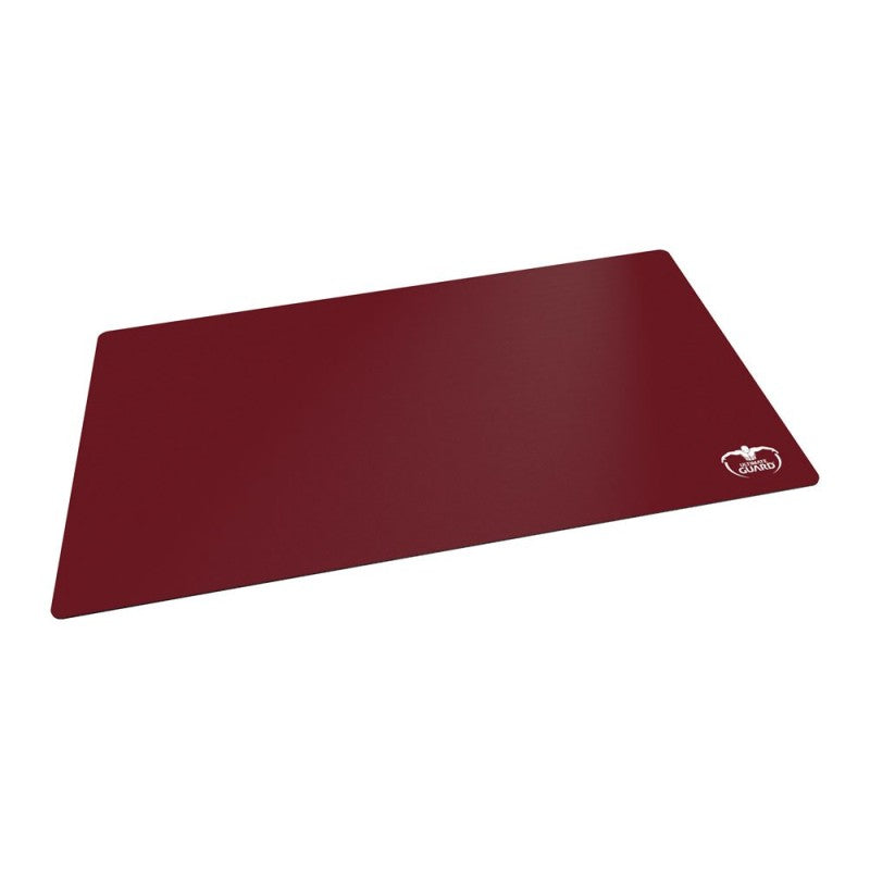 Tapis de jeu Ultimate Guard Monochrome Bordeaux, 61 x 35 cm, surface douce et antidérapante pour protéger vos cartes de collection pendant vos parties