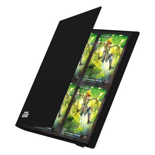 Ultimate Guard Portfolio A5 8-Pocket FlexXfolio 160 noir pour cartes de collection.