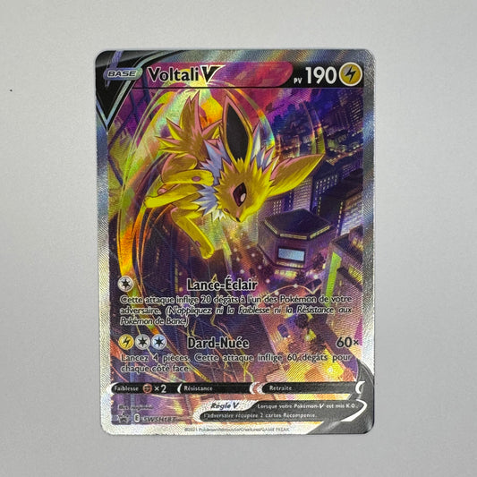 Carte Pokémon Voltali V SWSH183 UR – Épée et Bouclier Promo FR