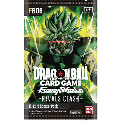 BOOSTER DRAGON BALL SUPER CARD GAME FUSION WORLD FB06 JAP