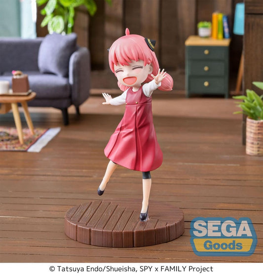 Figurine Luminasta d’Anya Forger (Spy x Family) de 14 cm, en tenue scolaire, pleine de malice et fidèle à la saison 1 cour 2 de l’anime