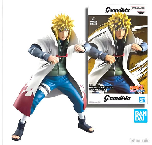 bandai figure grandista minato namikaze naruto shippuden