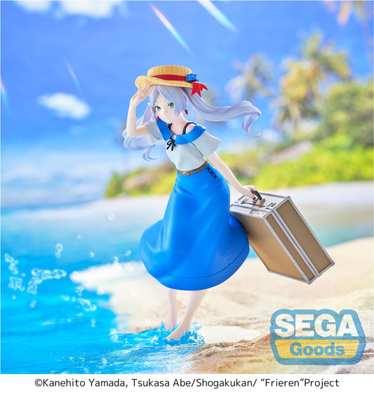 Figurine Frieren Summer Dress Ver. Luminasta 20 cm de Frieren: Beyond Journey's End, statuette PVC en robe d’été élégante.