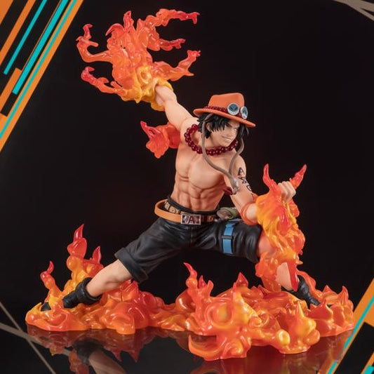 Figurine One Piece Ace vs Yamato